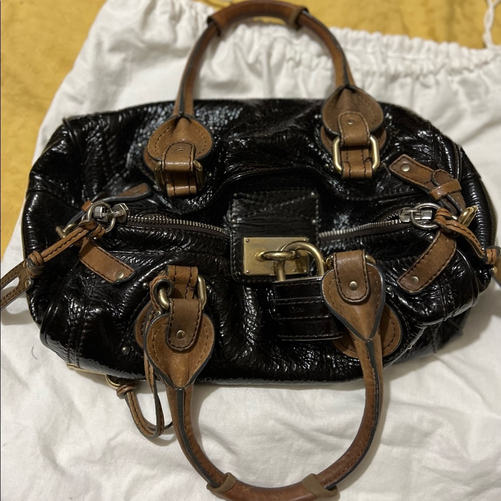 Authentic Chloe Paddington Bag Tote Satchel - Picture 3 of 8